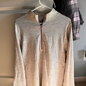 Lulu Lemon Metal Vent Tech 1/4 Zip